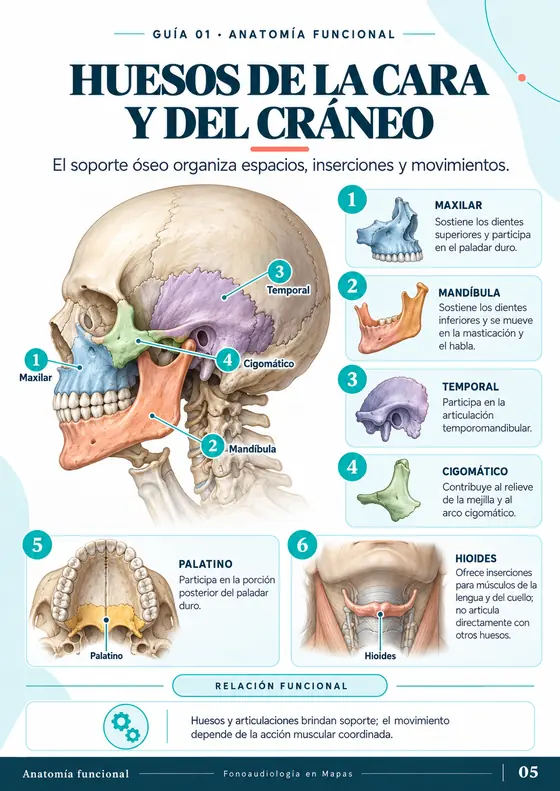 Página de muestra: Conecta estructuras y funciones · Guía 01